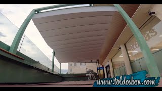 Toldo corredero con descuadre [upl. by Werdn]