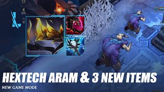 Hextech Aram amp 3 New Items  Wild Rift [upl. by Rubio]