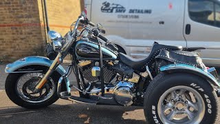 HarleyDavidson Softail Trike ACF50 Package sussexmotorcyclevalet acf50 [upl. by Ramoj]