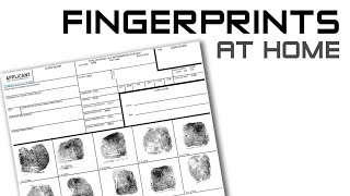 Fingerprints At Home  An Easy HowTo Guide [upl. by Dardani]