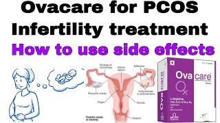 how to use Ovacare  Multivitamin tablet For PCOS  infertility  How to use  Dose  side effects [upl. by Colwen]