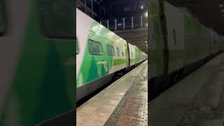 A Pendolino arriving to Pasila at night [upl. by Kelbee399]