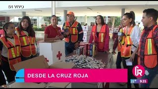 La Cruz Roja Mexicana en apoyo a damnificados de Guerrero  Gente Regia [upl. by Gram]