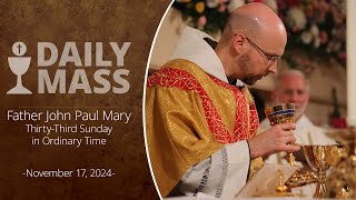 Catholic Daily Mass  Daily TV Mass  November 17 2024 [upl. by Ardeen146]