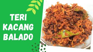 Resep Masak Teri Kacang Balado [upl. by Eidur]