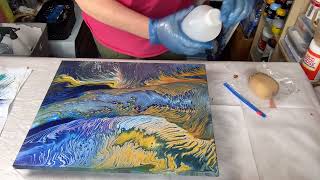 Varnishing My Paintings Step By Step [upl. by Geanine793]