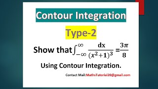 By Using Contour Integration Type 02 Problems 02 In Tamil Complex Integration [upl. by Hy]