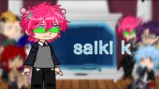 The Disasterous Life Of Saiki K React To Kusuo Saiki  TW IN DESC [upl. by Namhcan]