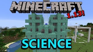 Minecraft Science Conduit Superstructures Haste Stacking Blue Ice Tests [upl. by Alphonse]