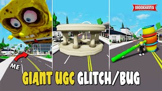 NEW 5 GIANT UGC GLITCHBUG Di Brookhaven IDCODES  Roblox [upl. by Standford]