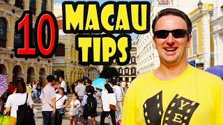 Macau Travel Tips 10 Things to Know Before You Go [upl. by Massab]