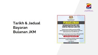 Jadual dan Tarikh Bayaran Bulanan JKM [upl. by Motteo]