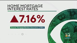 Mortgage rates top 7 hitting highest level since 2001 [upl. by Einnus]