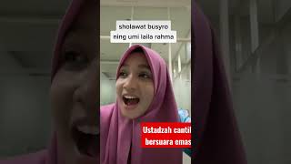 NING UMI LAILA  SHOLAWAT BUSYRO shortyoutube youtubeshorts ningumilaila [upl. by Cecilio]