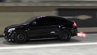 MercedesAMG GLE63s RS800 PP Performance  BIG FLAMES amp 14 Mile Drag [upl. by Spohr744]