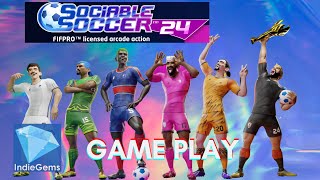 ⚽  SOCIABLE SOCCER 24  ⚽ ¦ PC GAME PLAY ¦  Arcade Football from Sensible Soccer Creator [upl. by Alika]