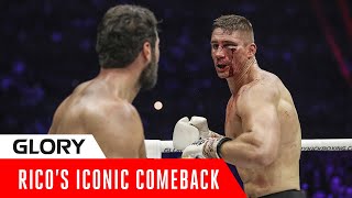 Rico Verhoevens ICONIC comeback Verhoeven vs Ben Saddik 3 FIGHT HIGHLIGHTS [upl. by Lleira]