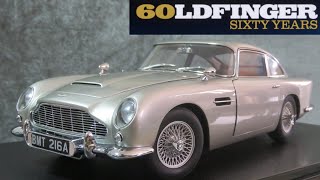 Autoart 118 Aston Martin DB5 Goldfinger Sixty Years [upl. by Losse]