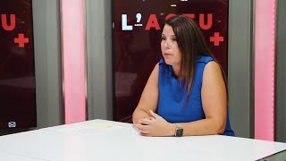 ACTU  Formation accélérée pour devenir infirmière auxiliaire entrevue avec Annick Guénard [upl. by Kumagai668]