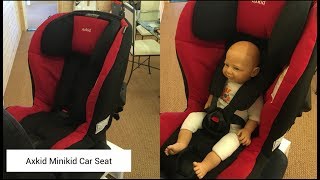 Axkid Minikid Car Seat Review  BuggyPramReviews [upl. by Galatia]