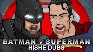 HISHE Dubs  Batman V Superman Comedy Recap [upl. by Akinehs]