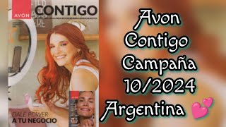 Avon Contigo Campaña 102024 Argentina 💕💜💕 [upl. by Euqram445]