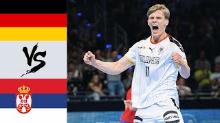 Gеrmаny vs Sеrbіа  Full Game Highlights  2023 Handball U21 World Championship  SemiFinals [upl. by Llenroc]