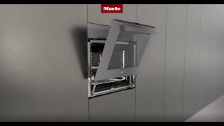 Backofen H7000  Türglas reinigen I Miele [upl. by Elinet]