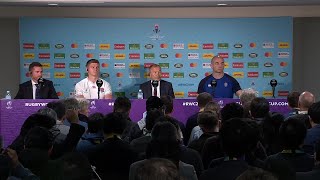 Farrell Jones and Borthwick speak after Rugby World Cup final loss [upl. by Martina832]