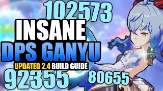 TACTICAL NUKE ALERT Full Ganyu Guide amp Build WeaponsArtifactTeamsTips amp Tricks UPDATED 24 [upl. by Barthol250]