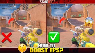 How To Boost FPS in Standoff 2  How to get 120144fps in STANDOFF 2 ✅ [upl. by Hakvir947]