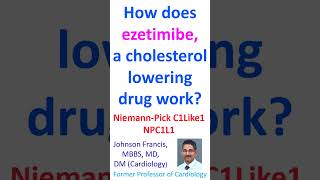 How does ezetimibe a cholesterol lowering drug work [upl. by Fifi]