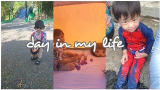 first camping  MB Nature Resort  Calauan Laguna  day in my life  toddler [upl. by Elak]