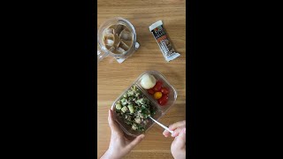 🥒🍋🥗 eat lunch with me  cucumber quinoa salad jennifer aniston inspired mukbang asmr [upl. by Leah]