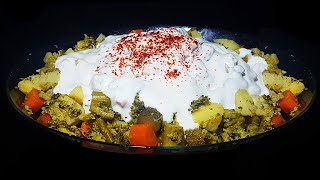 Brokoli Salatası Nasıl Yapılır Yoğurtlu Brokoli Salatası Tarifi [upl. by Allekim384]