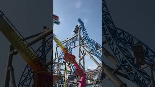 The BEST boardwalk coaster  GaleForce Playland’s Castaway Cove  Ocean City New Jersey [upl. by Sollie]