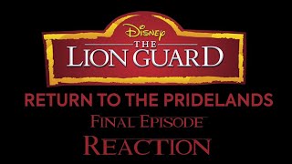 The Lion Guard S3E19 Return To The Pridelands Reaction [upl. by Zug723]