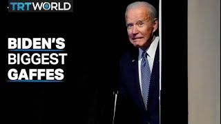 Here are US President Biden’s biggest gaffes [upl. by Nerot]