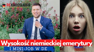 Minijob a emerytura w Niemczech Ile dokładnie tak naprawdę dostaniesz niemieckiej emerytury [upl. by Bank40]