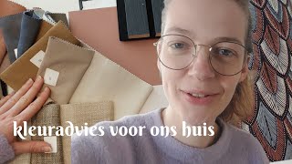 KLEURADVIES VOOR DE WOONKAMER  NIEUWE OCHTENDROUTINE  VLOG 204 [upl. by Aleet]