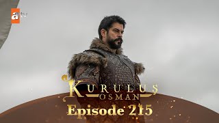 Kurulus Osman Urdu  Season 5 Episode 215 [upl. by Zerline]