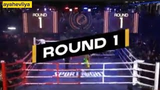 NYONG NELSON VS YAHYA MENANG TKO BRUTAL boxing [upl. by Lynd668]