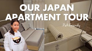 Our Pet Friendly Apartment Tour In Japan [upl. by Eboj]