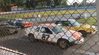 Painesville Speedway Night at the Races  62422  Old School Figure 8 Heat [upl. by Igig]