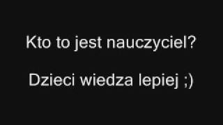 Kto to jest nauczyciel Dzieci wiedzą lepiej [upl. by Oirotciv]