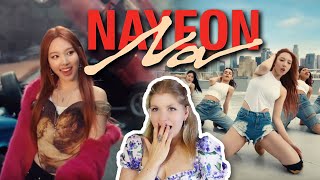 NAYEON나연  ABCD MV reaction [upl. by Aniar910]