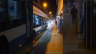 VBZ Doppelgelenk Trolleybus an der Langstrasse Zürich [upl. by Lynn]