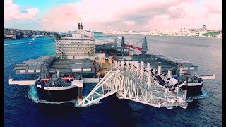 Top 10 largest Pipe Laying Ships [upl. by Sillad58]