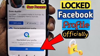 How to Lock Facebook Profile Officially in 2024 [upl. by Ettegirb]