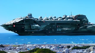 Japans Billions  Aircraft Carrier Is Ready To SHOCK The World [upl. by Nylirak366]